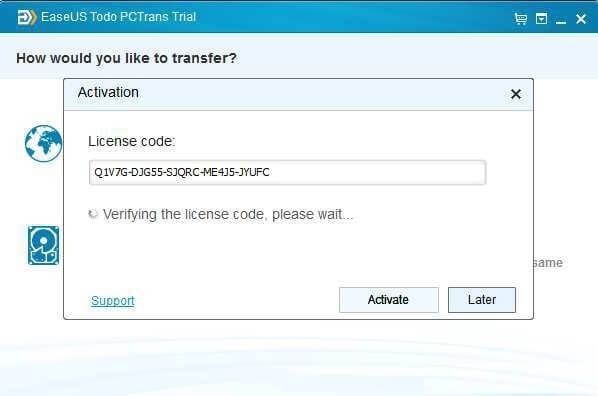 easeus pc transfer software